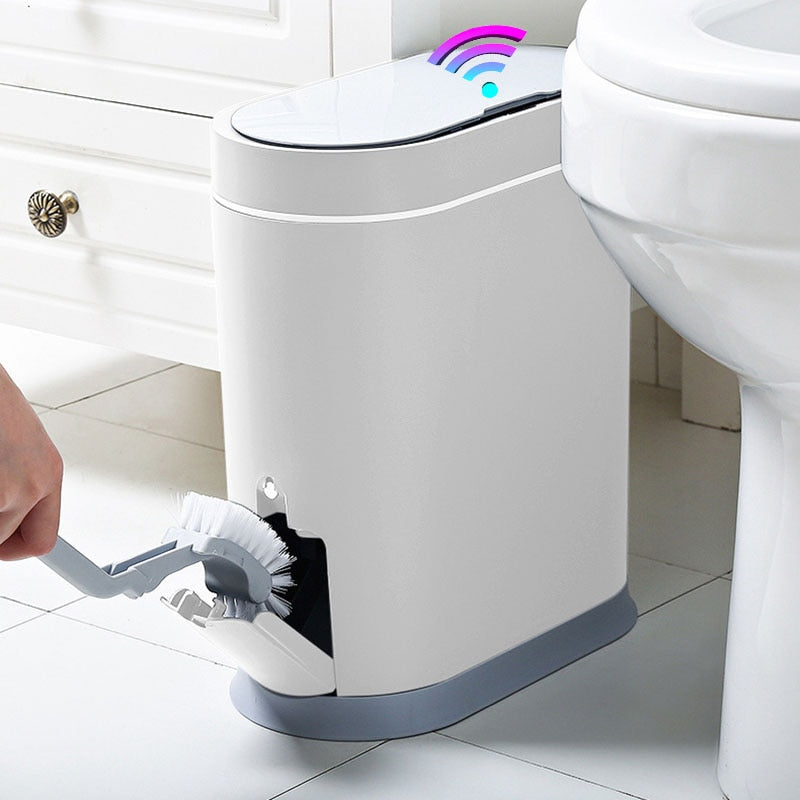 Sikunuo | Automatic Smart Sensor Brush Trash Can