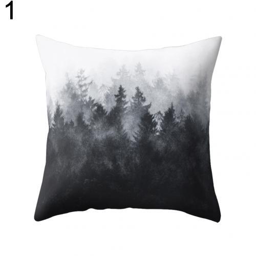 Sikunuo | Black and White Design Geometric Home Pillow Cases