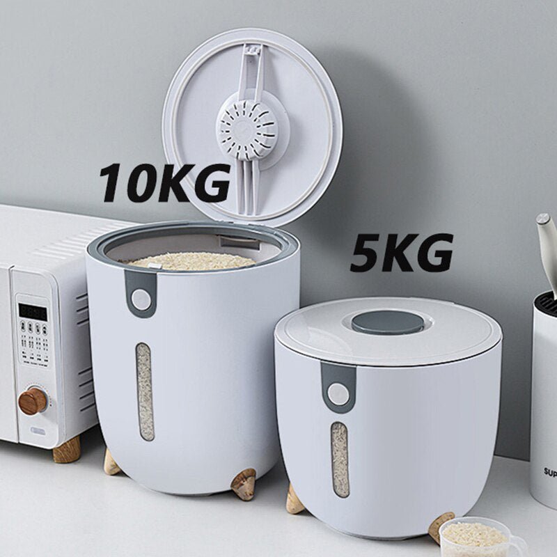 Sikunuo | Large Capacity Moisture-Proof Rice Storage Container