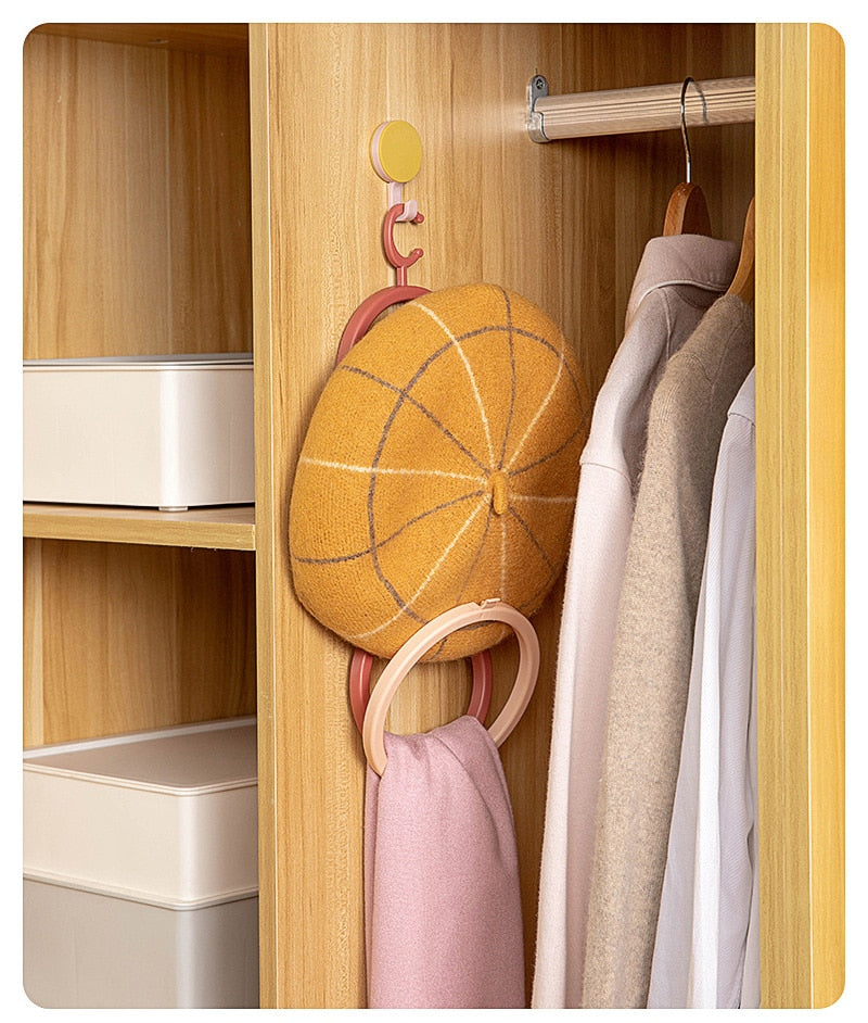 Sikunuo | Multi-Purpose Creative  Round Hook Hanger
