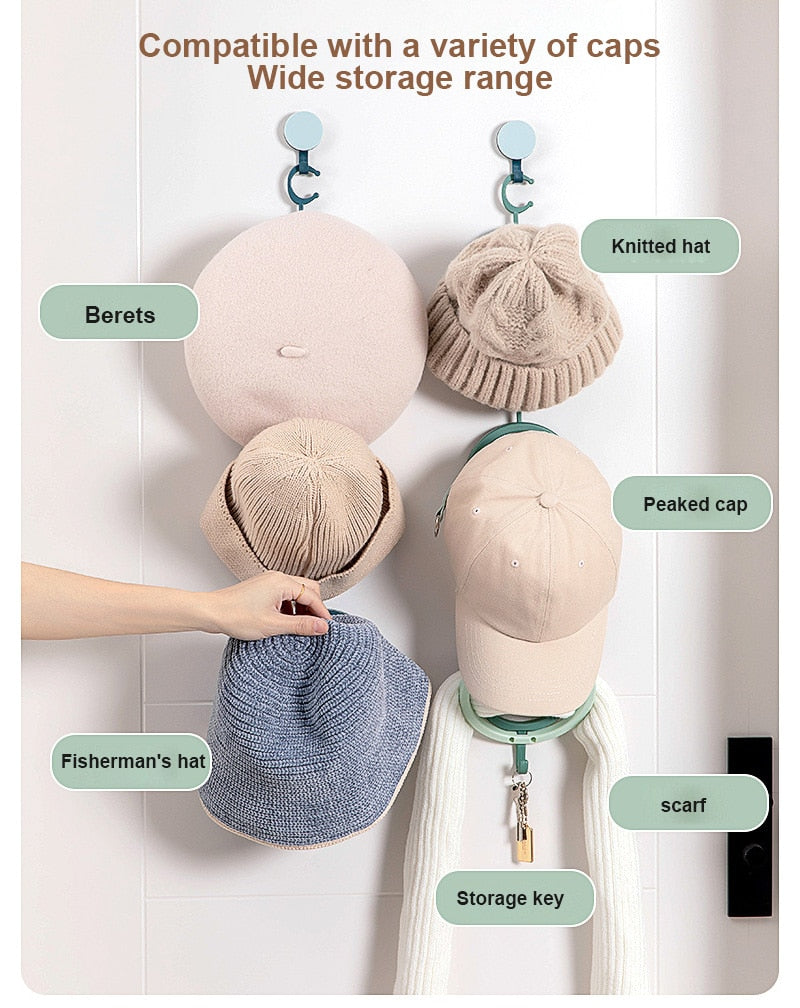 Sikunuo | Multi-Purpose Creative  Round Hook Hanger