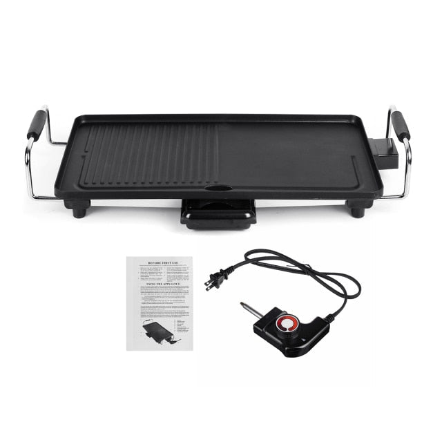 Sikunuo | Non-Stick Electric Smokeless Indoor Grill