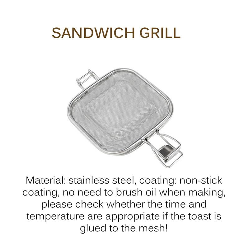Sikunuo | Stainless Steel Sandwich Grill Mesh