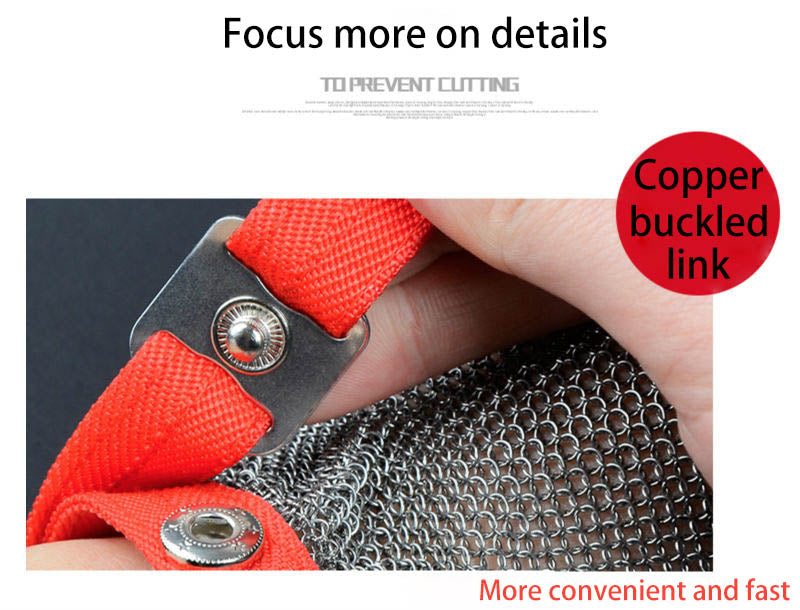 Sikunuo | Stainless Steel Cut Resistant Mesh Gloves