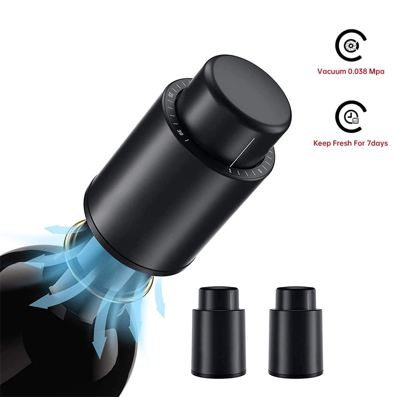 Sikunuo | Reusable Vacuum Wine Bottle Stopper