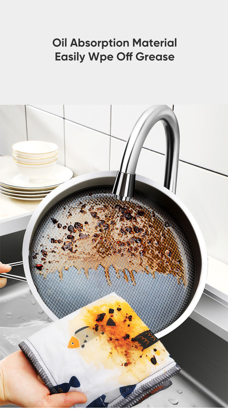 Sikunuo | Reusable Super Absorbent Kitchen Towel Pack