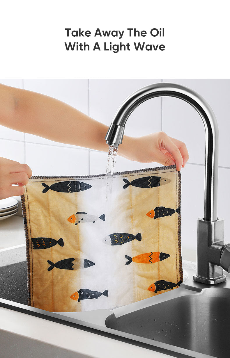 Sikunuo | Reusable Super Absorbent Kitchen Towel Pack