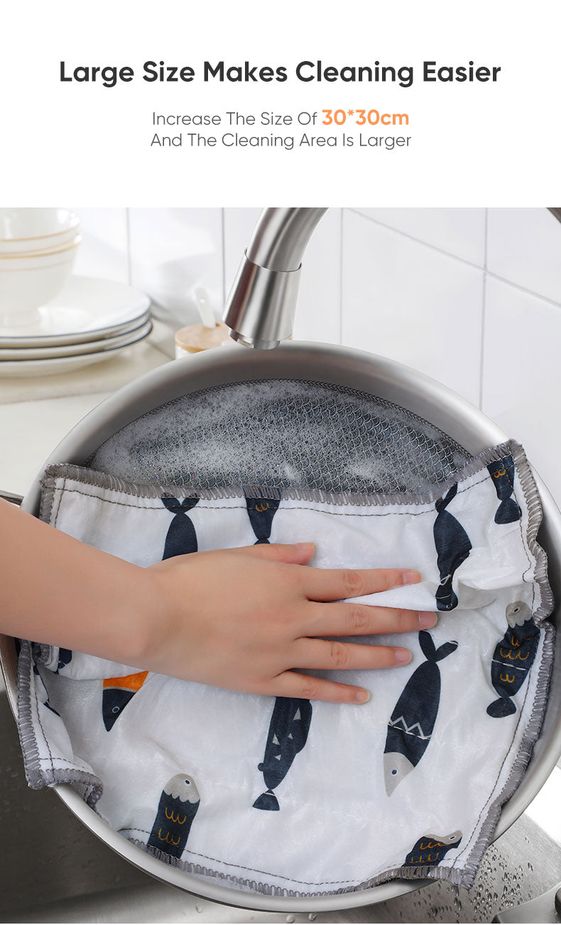 Sikunuo | Reusable Super Absorbent Kitchen Towel Pack