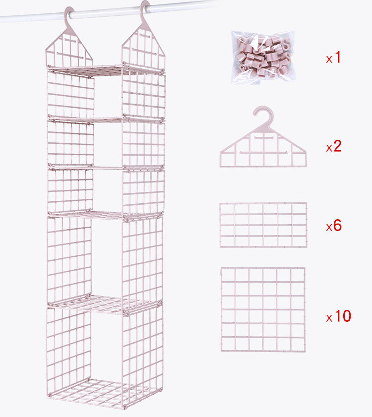 Sikunuo | Foldable Wardrobe Multilayer Storage Rack