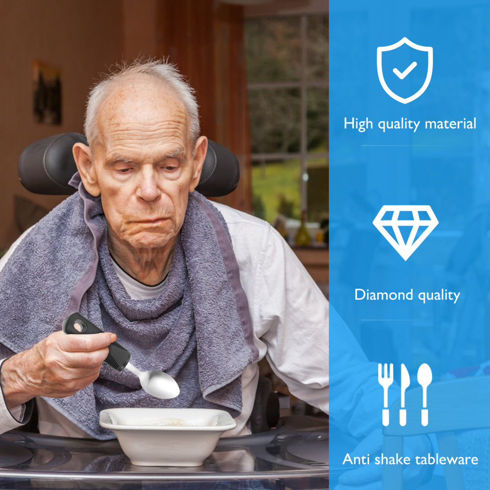 Sikunuo | Anti-Shake Elderly Tableware Set