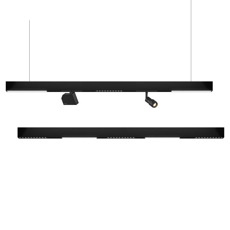 Sikunuo | Wall-Mounted Black Continuous Magnetic Track System Light