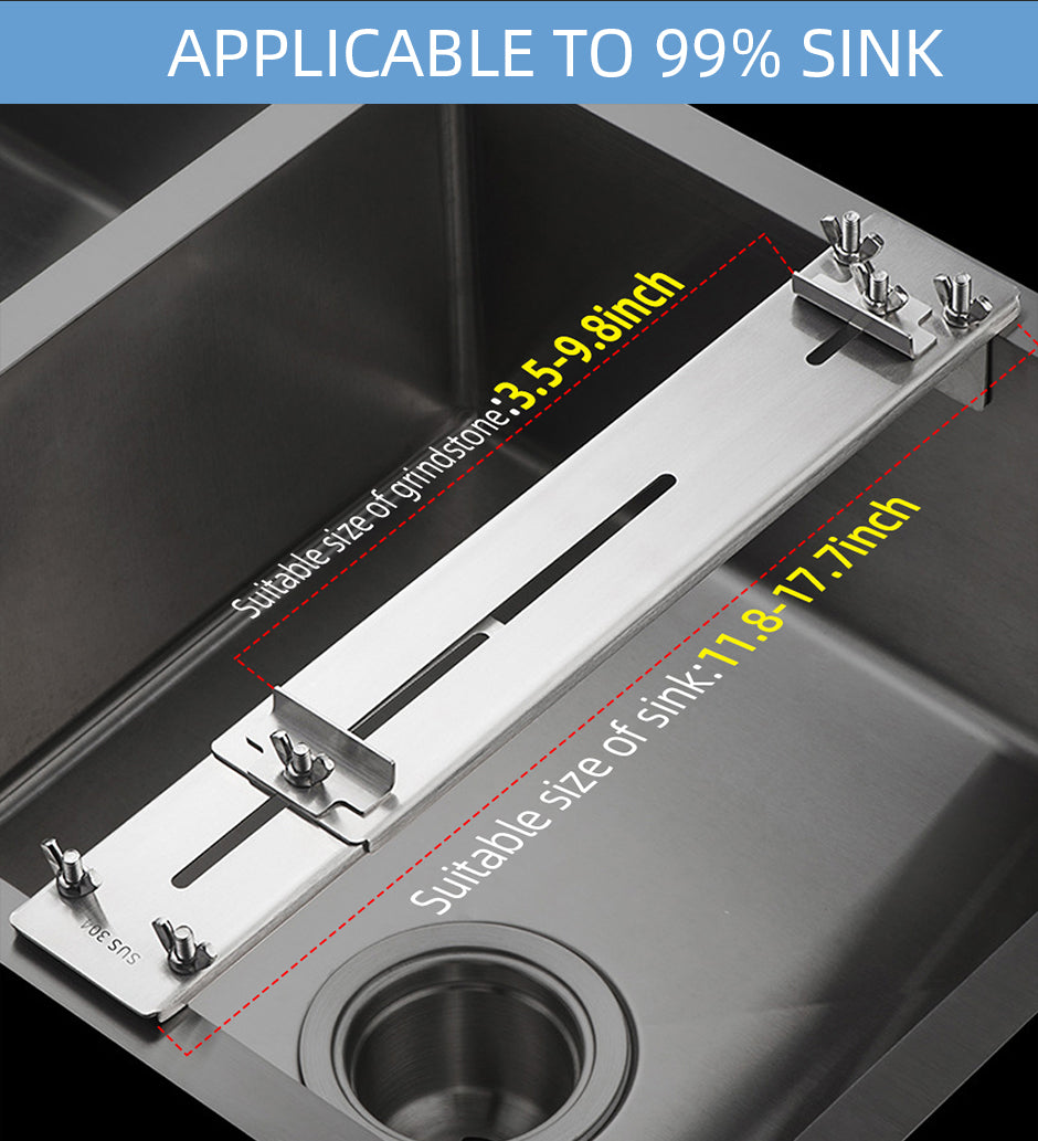 Sikunuo | Adjustable Stone Base Sink Knife Sharpener Holder