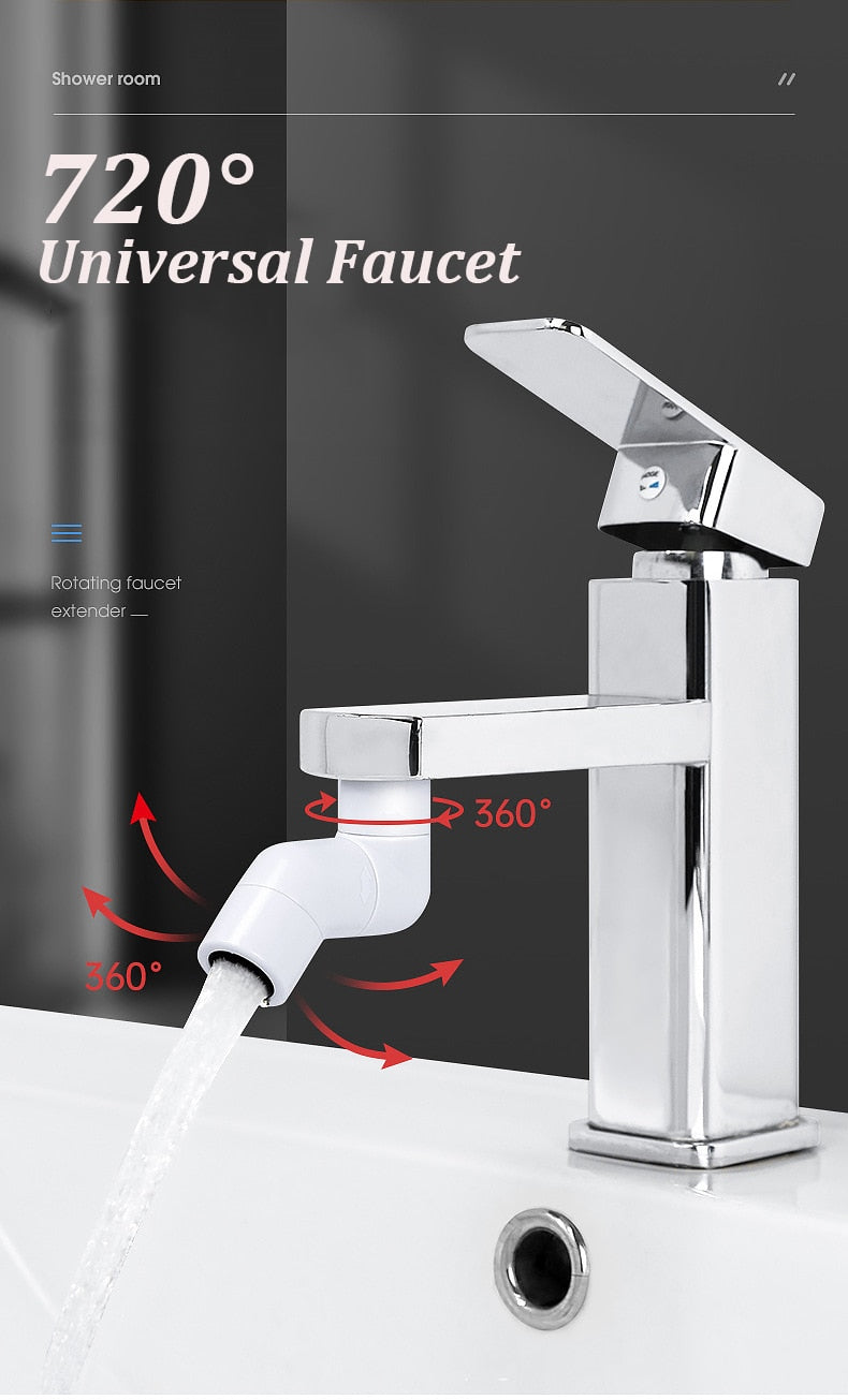 Sikunuo | Universal Rotatable Anti-Splash Faucet Extender