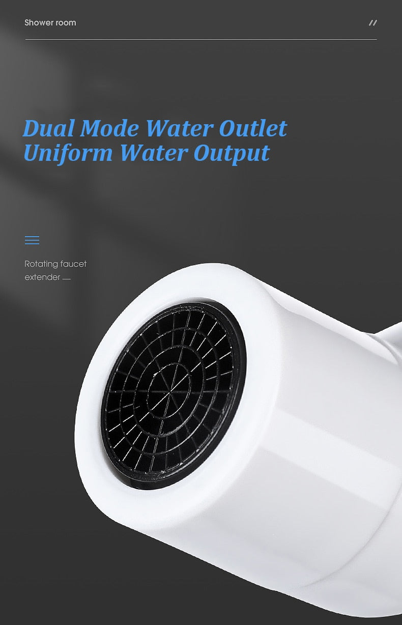 Sikunuo | Universal Rotatable Anti-Splash Faucet Extender