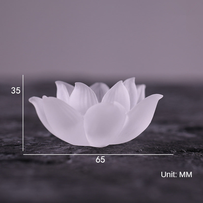 Sikunuo | Aromatherapy Colored Glaze Lotus Incense Burner