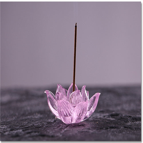 Sikunuo | Aromatherapy Colored Glaze Lotus Incense Burner