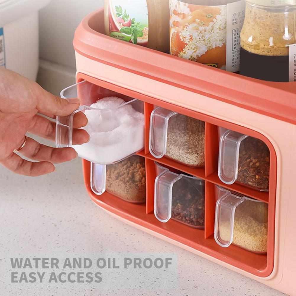 Sikunuo | Multifunctional Kitchen Seasoning Holder Storage Organizer
