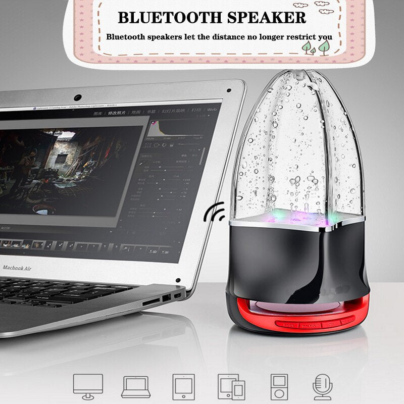 Sikunuo | LED Dancing Water Fountain Speaker