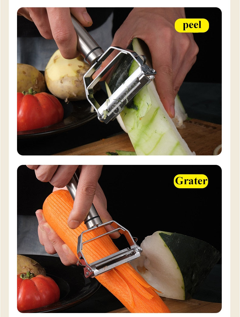 Sikunuo | Stainless Steel Simple Sharp Vegetable Peeler