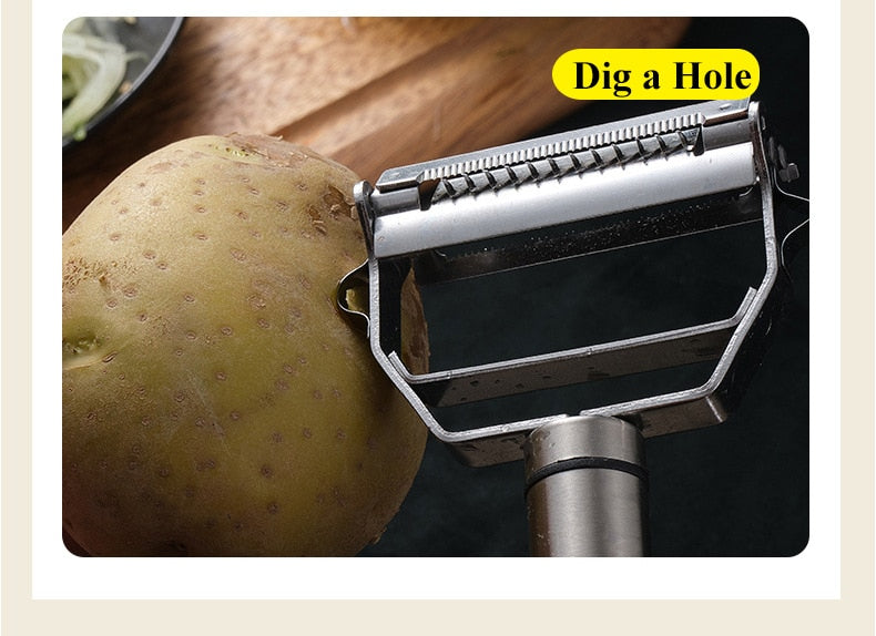 Sikunuo | Stainless Steel Simple Sharp Vegetable Peeler