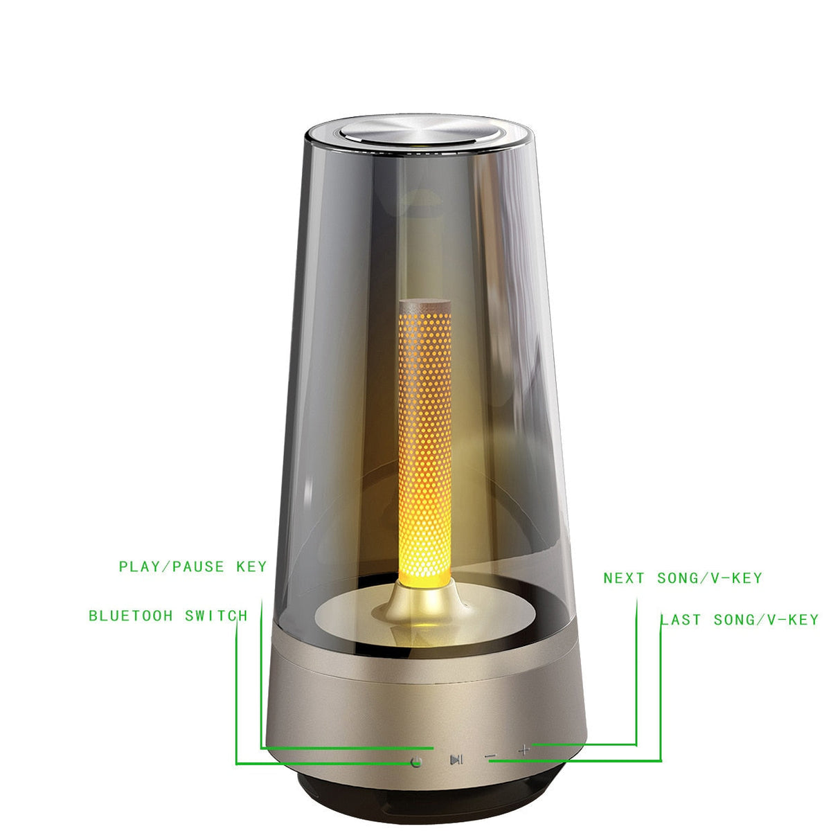 Sikunuo | Portable Atmosphere Night Light Speaker