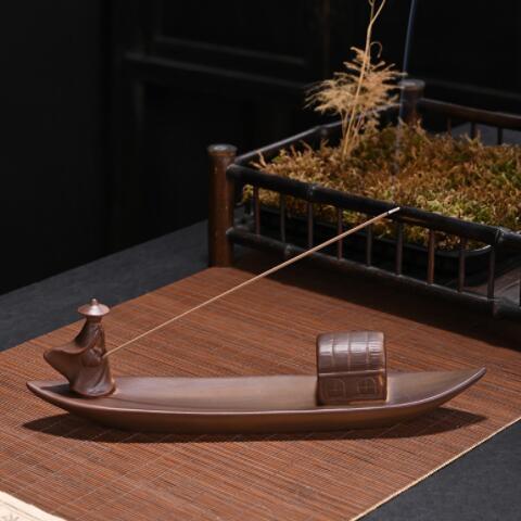 Sikunuo | Wooden Zen Incense Holder