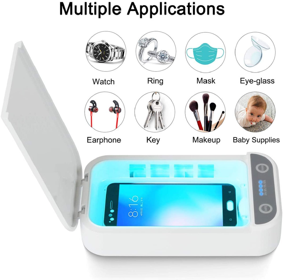 Sikunuo | Portable UV Light Tool Sanitizer Box