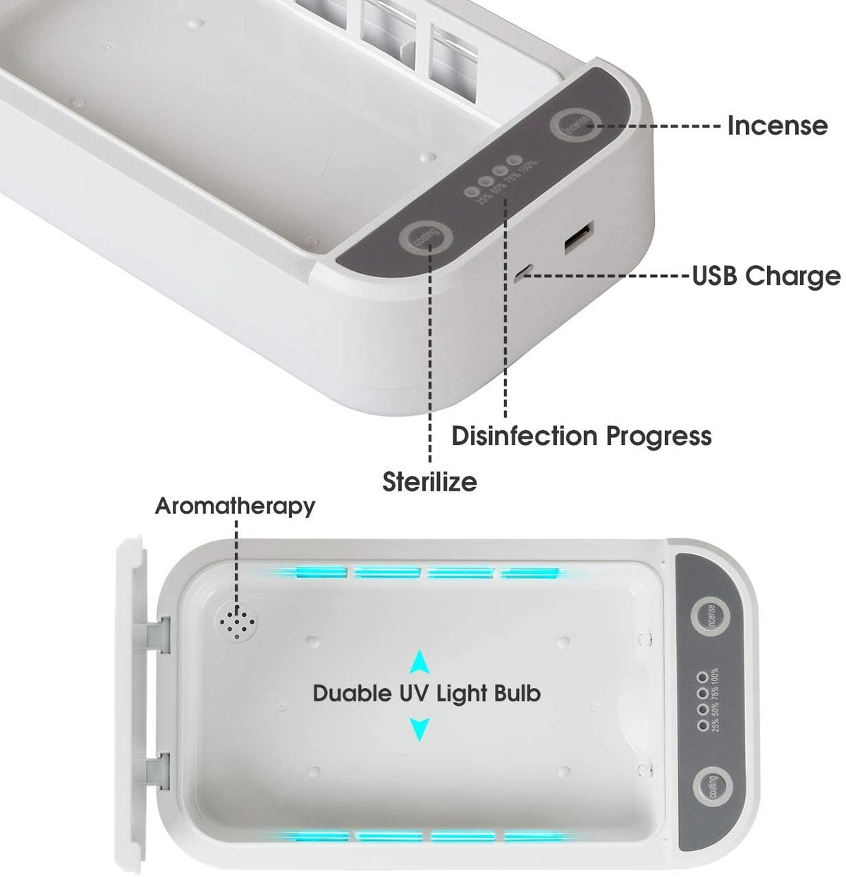 Sikunuo | Portable UV Light Tool Sanitizer Box