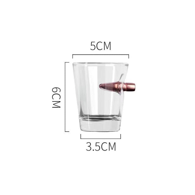 Sikunuo | Creative Bullet Whisky Glass