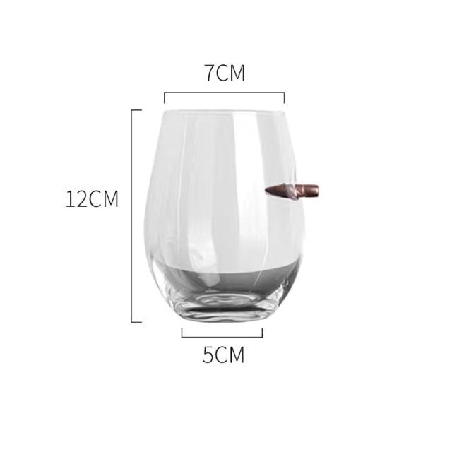 Sikunuo | Creative Bullet Whisky Glass