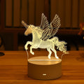 Sikunuo | 3D Creative Animals Bedside LED Night Lamp