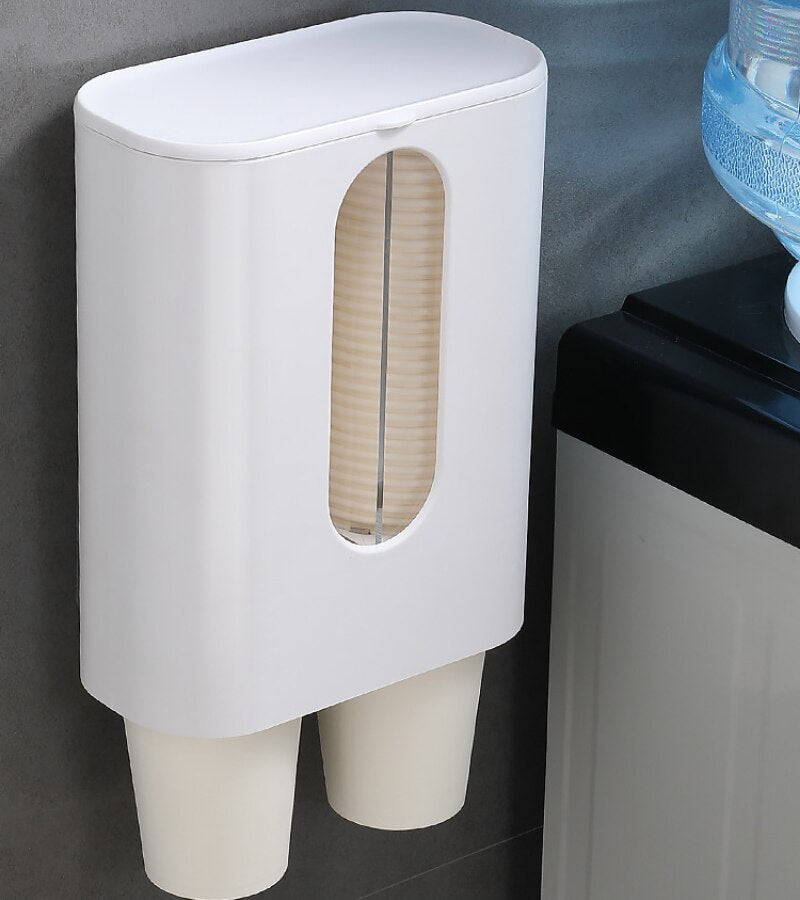 Sikunuo | Wall Mounted Automatic Paper Cup Dispenser