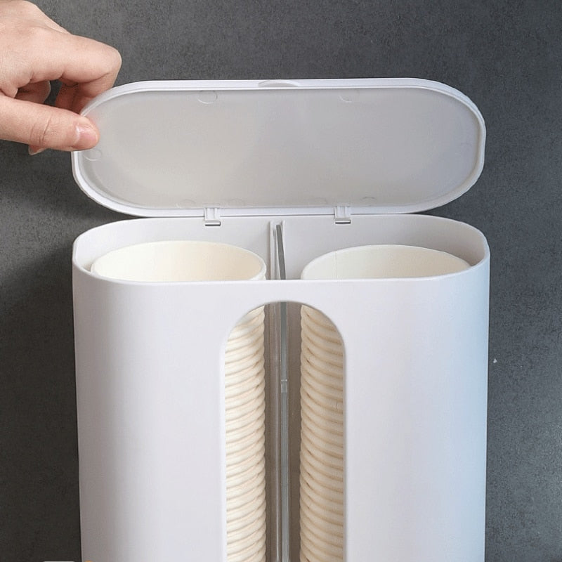 Sikunuo | Wall Mounted Automatic Paper Cup Dispenser
