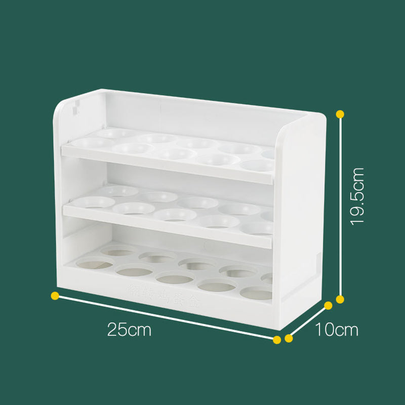 Sikunuo | Multi-Layer Practical Egg Fridge Organizer Box