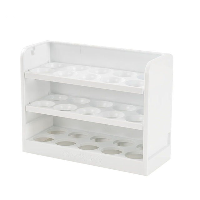 Sikunuo | Multi-Layer Practical Egg Fridge Organizer Box