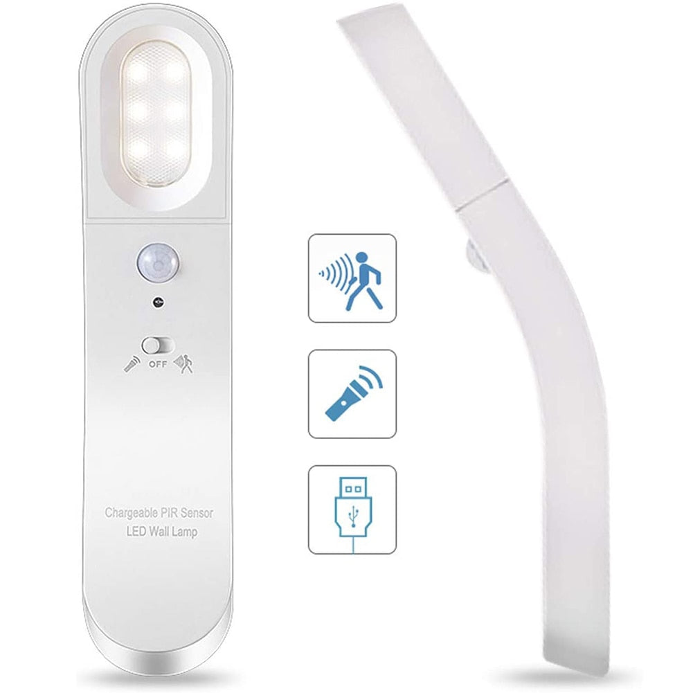 Sikunuo | Motion Sensor Rotatable LED Wall Lamp
