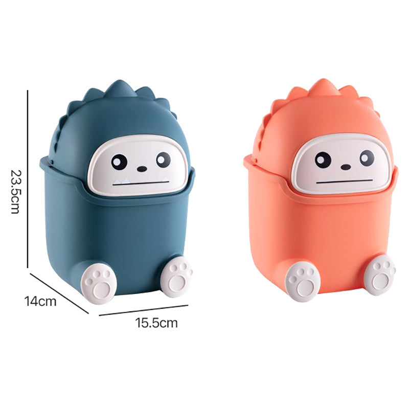Sikunuo | Lazy Penguin Office Mini Trash Can
