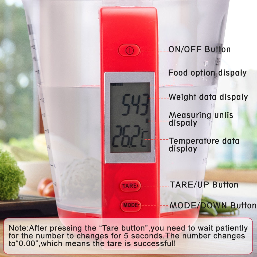 Sikunuo | Smart Digital Measuring Cup