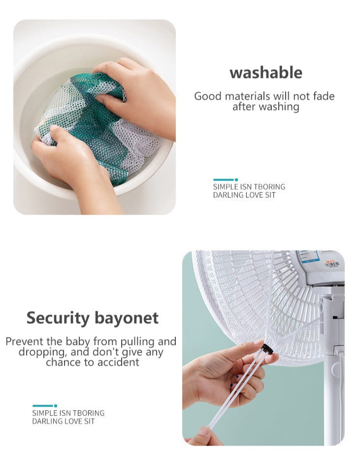 Sikunuo | Anti-Pinch Fan Safety Cover