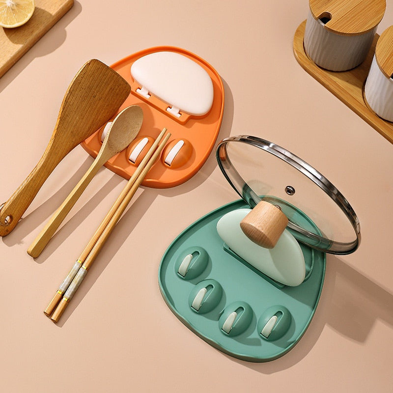 Sikunuo | Cat Paw Wall-Mounted Pot Lid Holder Rack