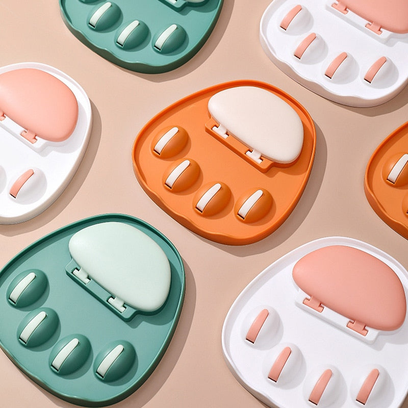 Sikunuo | Cat Paw Wall-Mounted Pot Lid Holder Rack