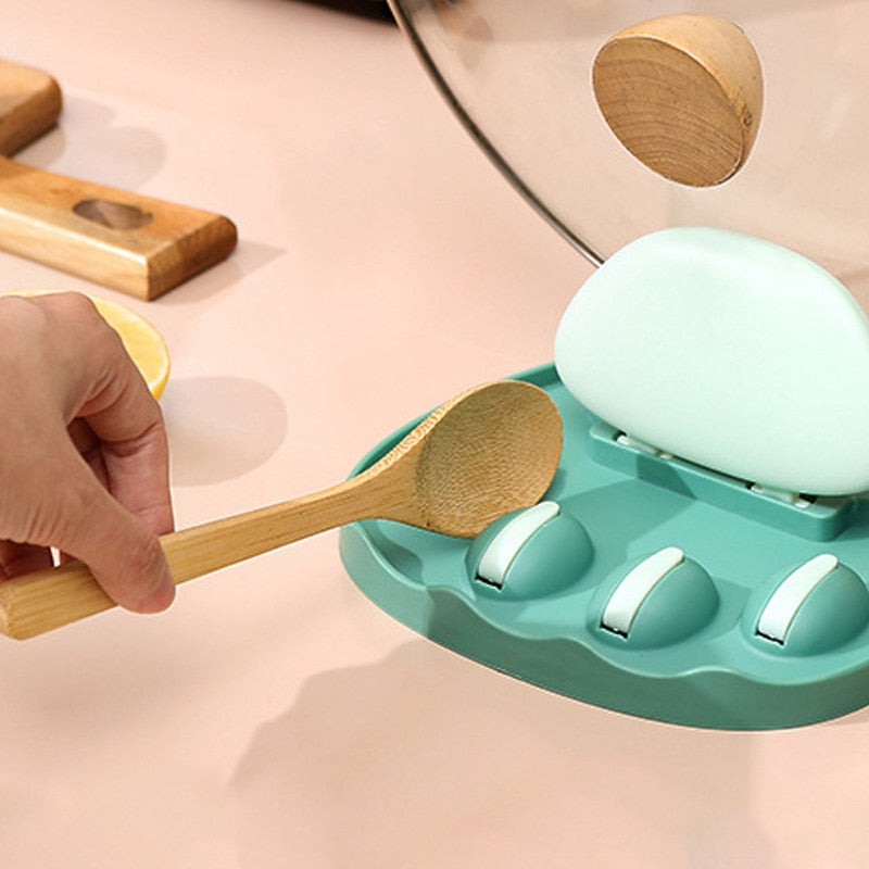 Sikunuo | Cat Paw Wall-Mounted Pot Lid Holder Rack