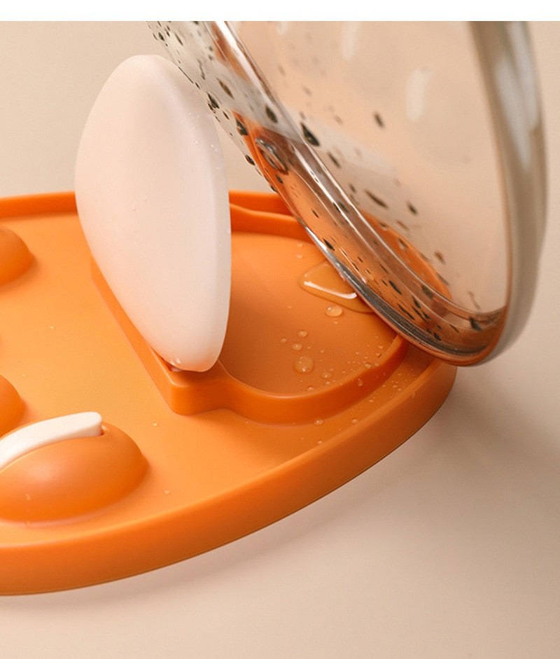 Sikunuo | Cat Paw Wall-Mounted Pot Lid Holder Rack