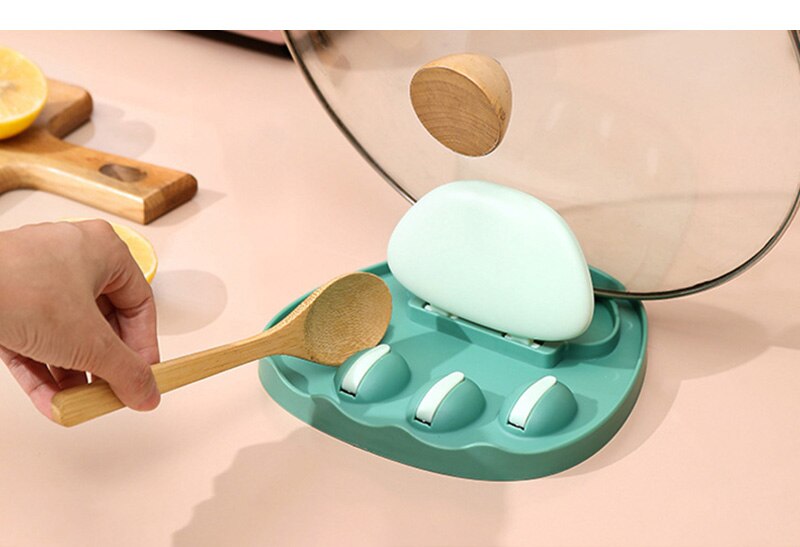 Sikunuo | Cat Paw Wall-Mounted Pot Lid Holder Rack