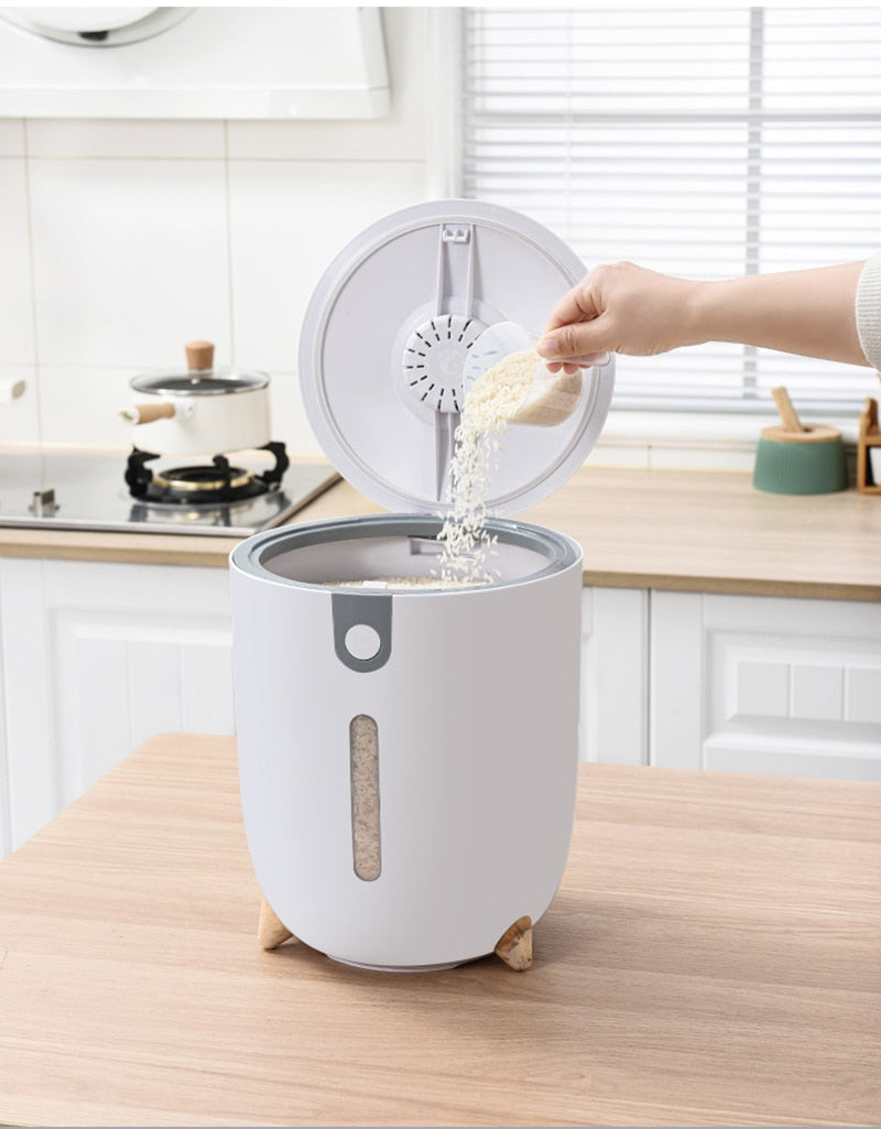 Sikunuo | Large Capacity Moisture-Proof Rice Storage Container