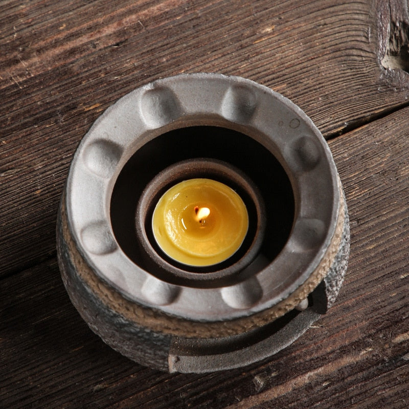 Sikunuo | Vintage Art Ceramic Teapot Warmer Holder