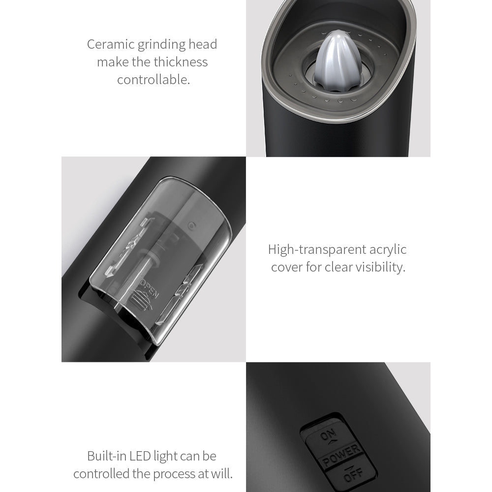 Sikunuo | Electric Automatic Seasoning Grinder