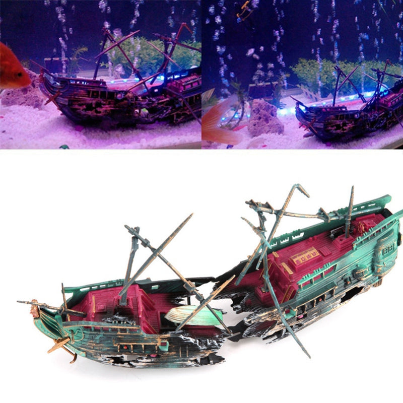 Sikunuo | Large Shipwreck Aquarium Decoration