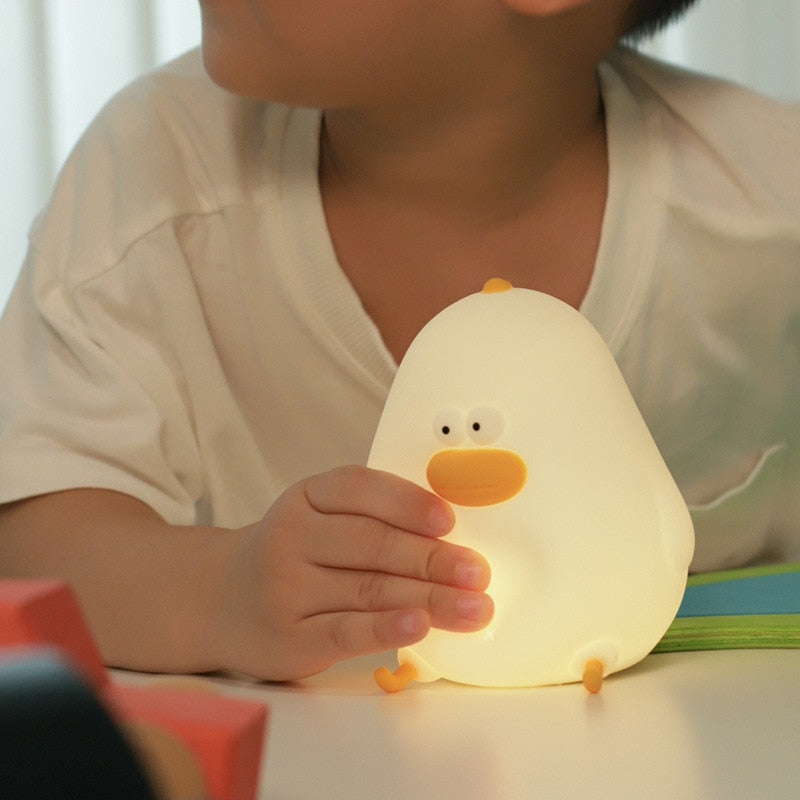 Sikunuo | Cute Cartoon Squeezable Atmosphere Night Light