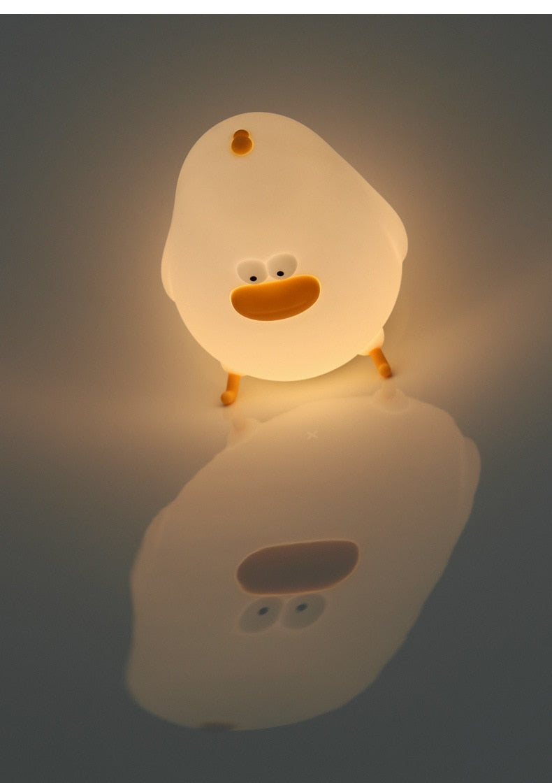 Sikunuo | Cute Cartoon Squeezable Atmosphere Night Light